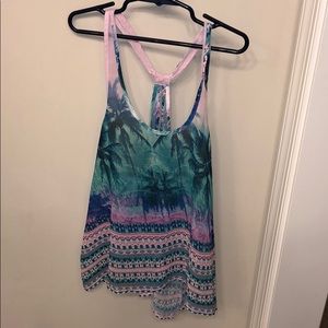 Aeropostale cross back tank